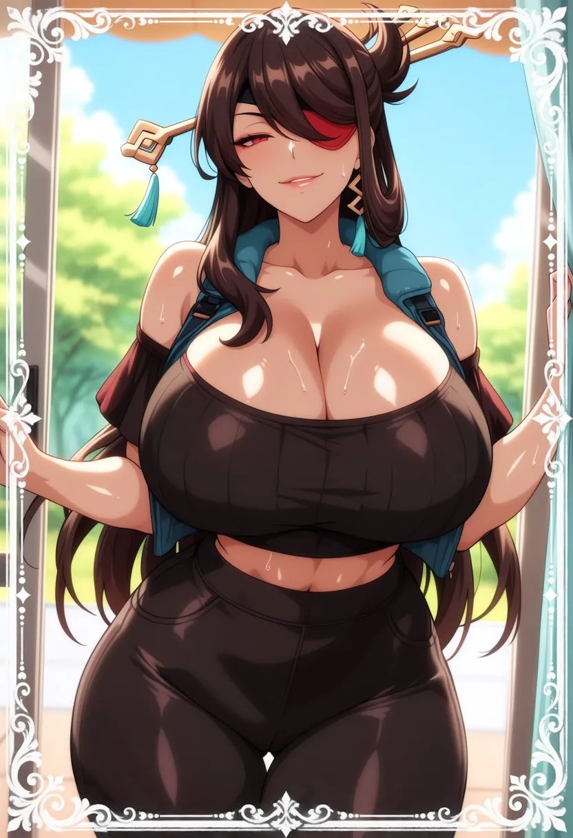 Beidou (genshin impact) — artwork by gaddariat