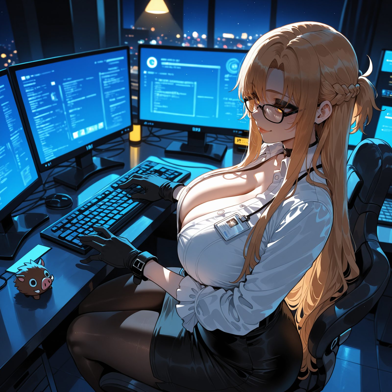Asuna (sao) — artwork by miyuai