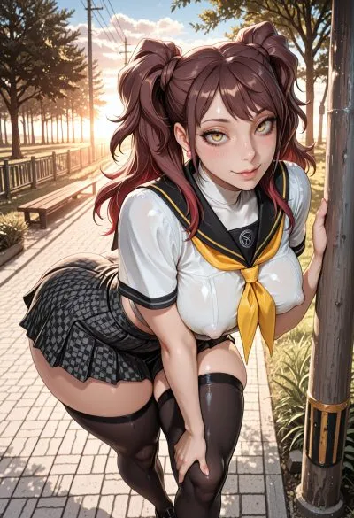 Kujikawa rise — artwork by backdoorsenpai
