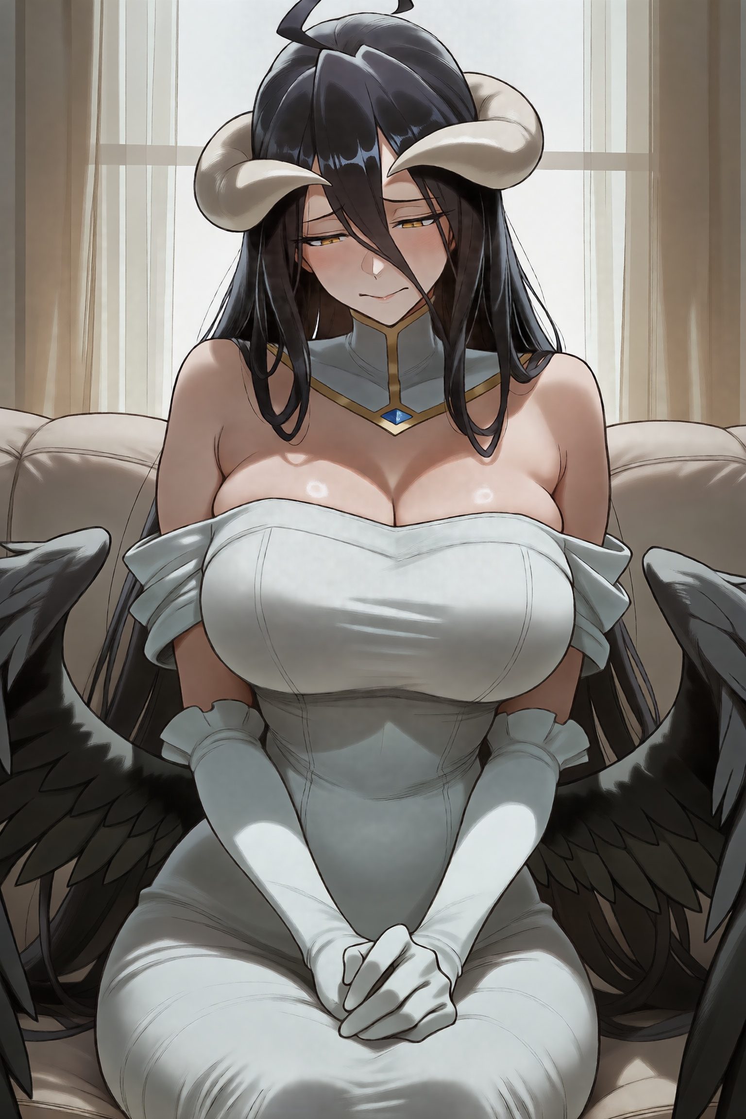 Albedo (overlord) — artwork by OppaiOasis
