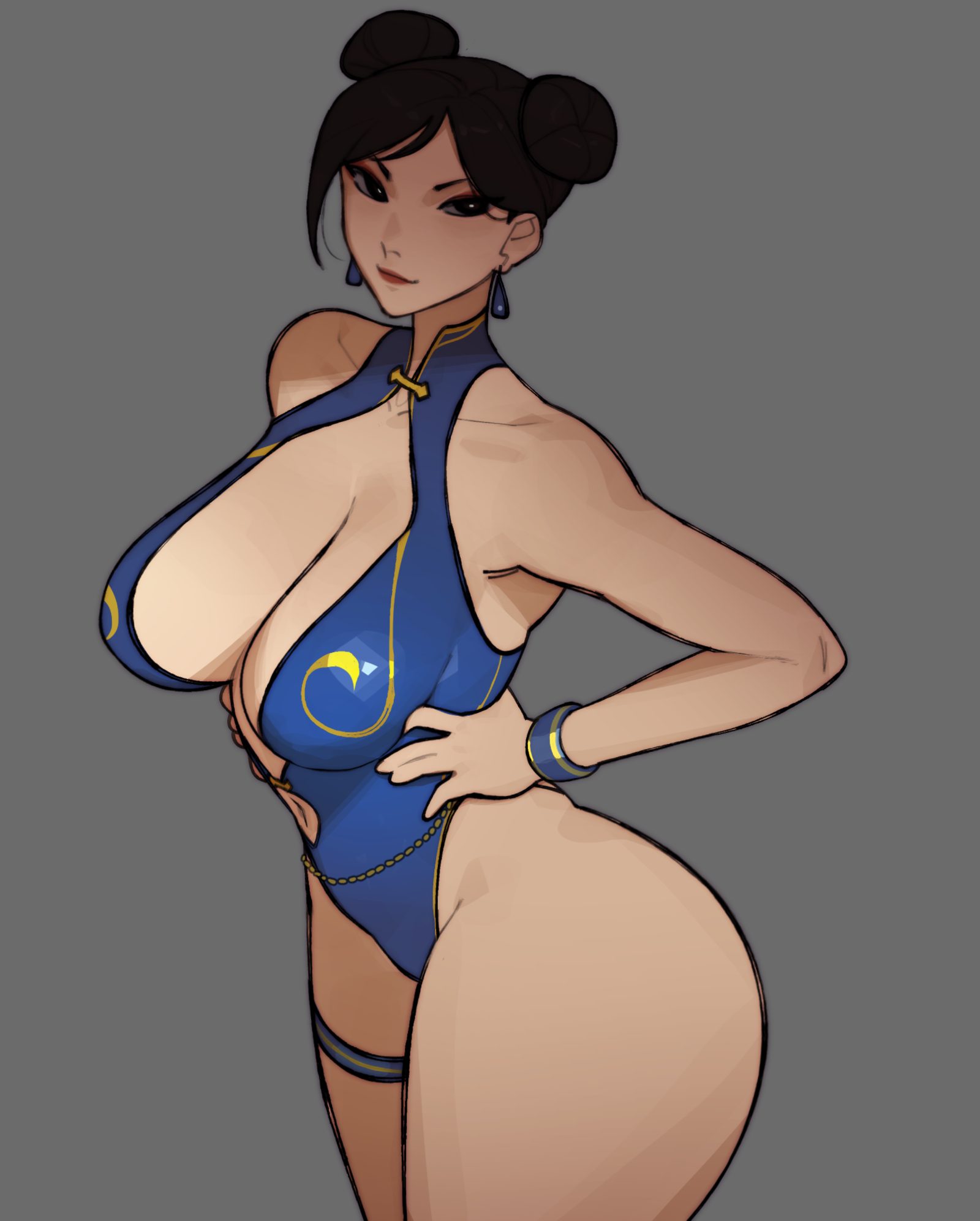 Chun-li — artwork by rraishura