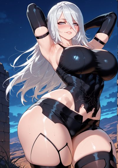 A2 (nier automata) — artwork by revoaru