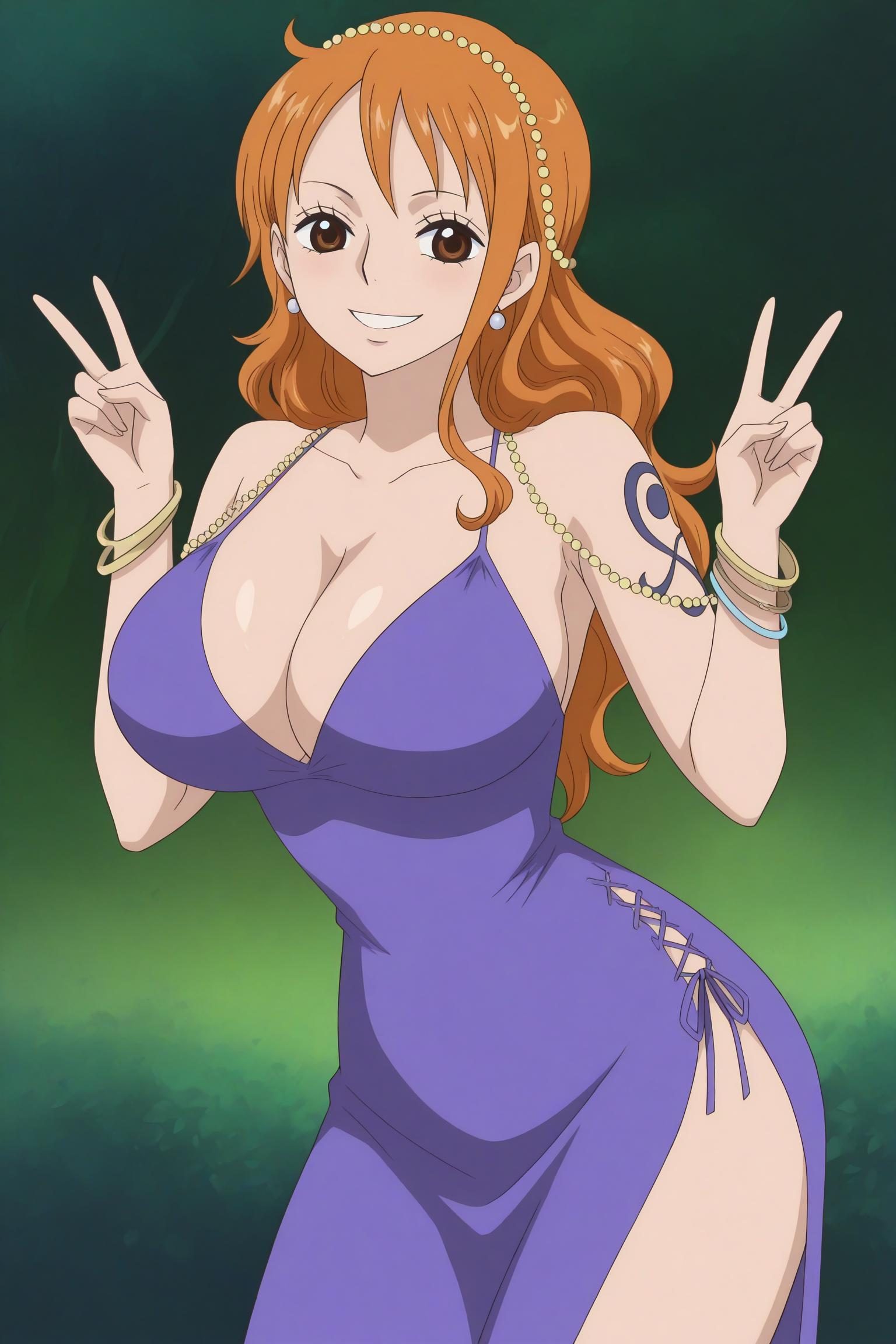 Nami (one piece) — artwork by unjobdespiert