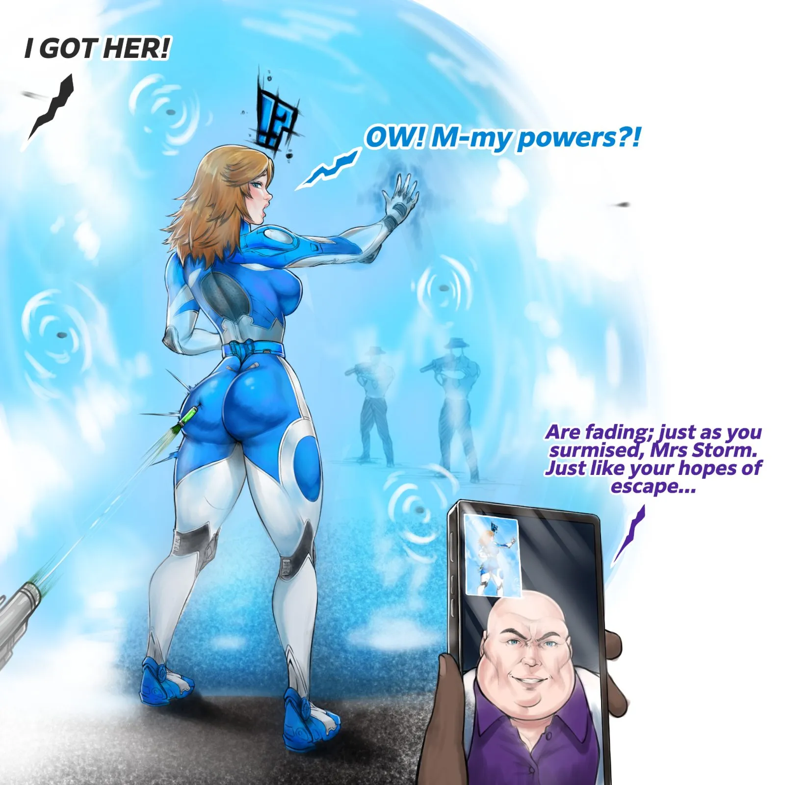 Invisible woman — artwork by dr-black-jack