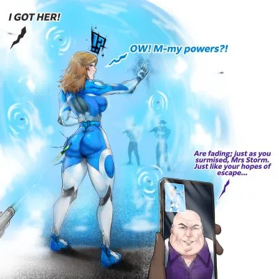 Invisible woman — artwork by dr-black-jack