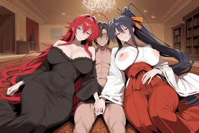 Akeno himejima — artwork by ecchigallery