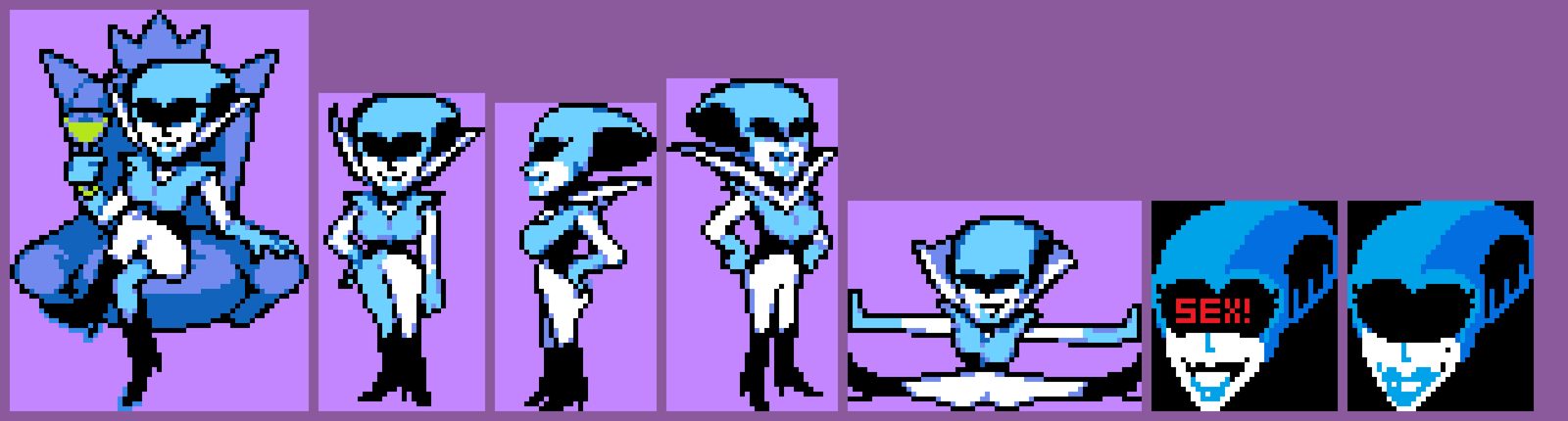 Queen (deltarune) — artwork by ilovegoths96