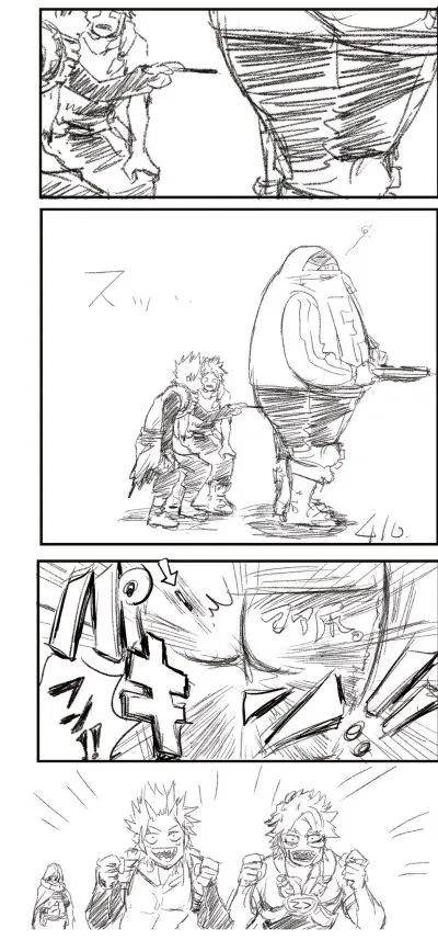 Eijirou kirishima — artwork by notNPC