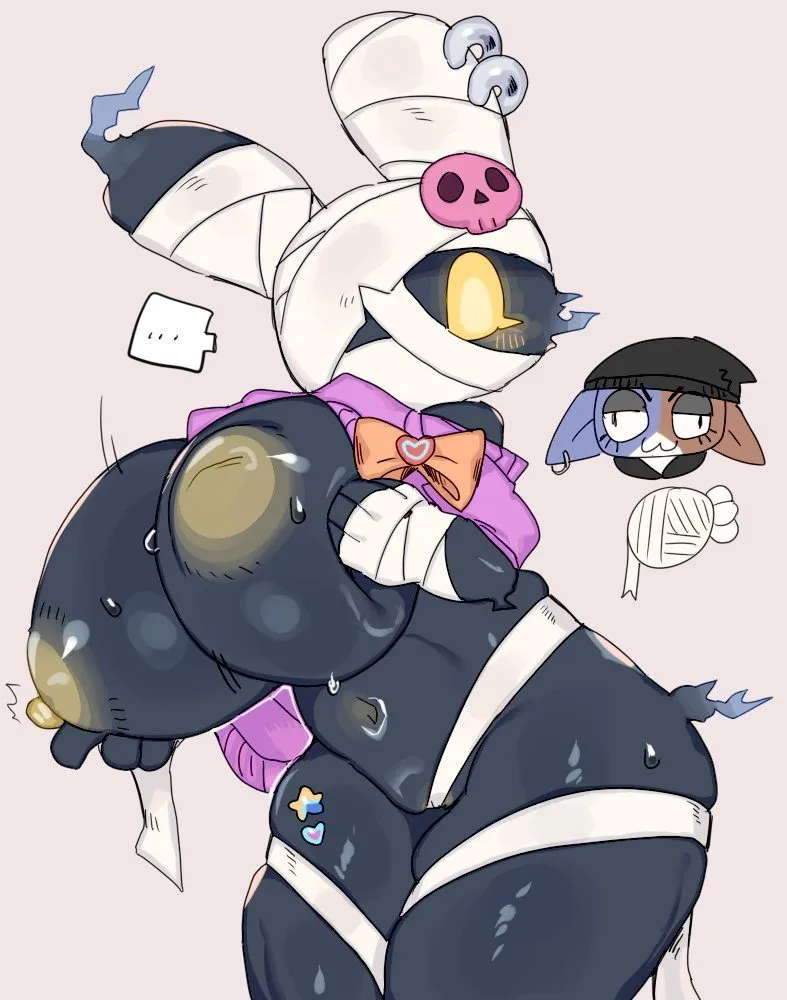 Background character — artwork by ookm