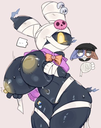 Background character — artwork by ookm
