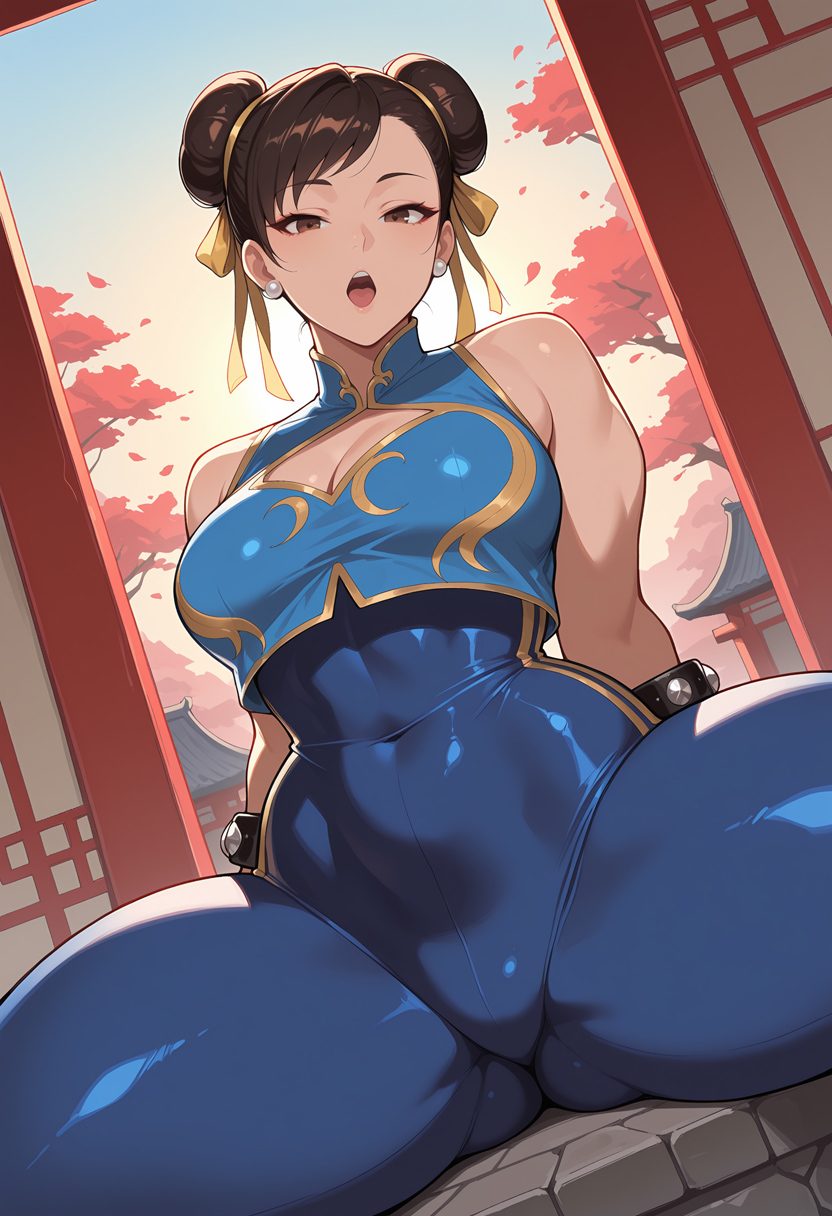 Chun-li — artwork by artoonizer
