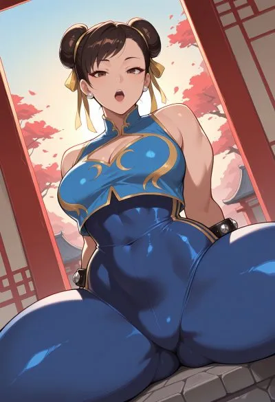 Chun-li — artwork by artoonizer