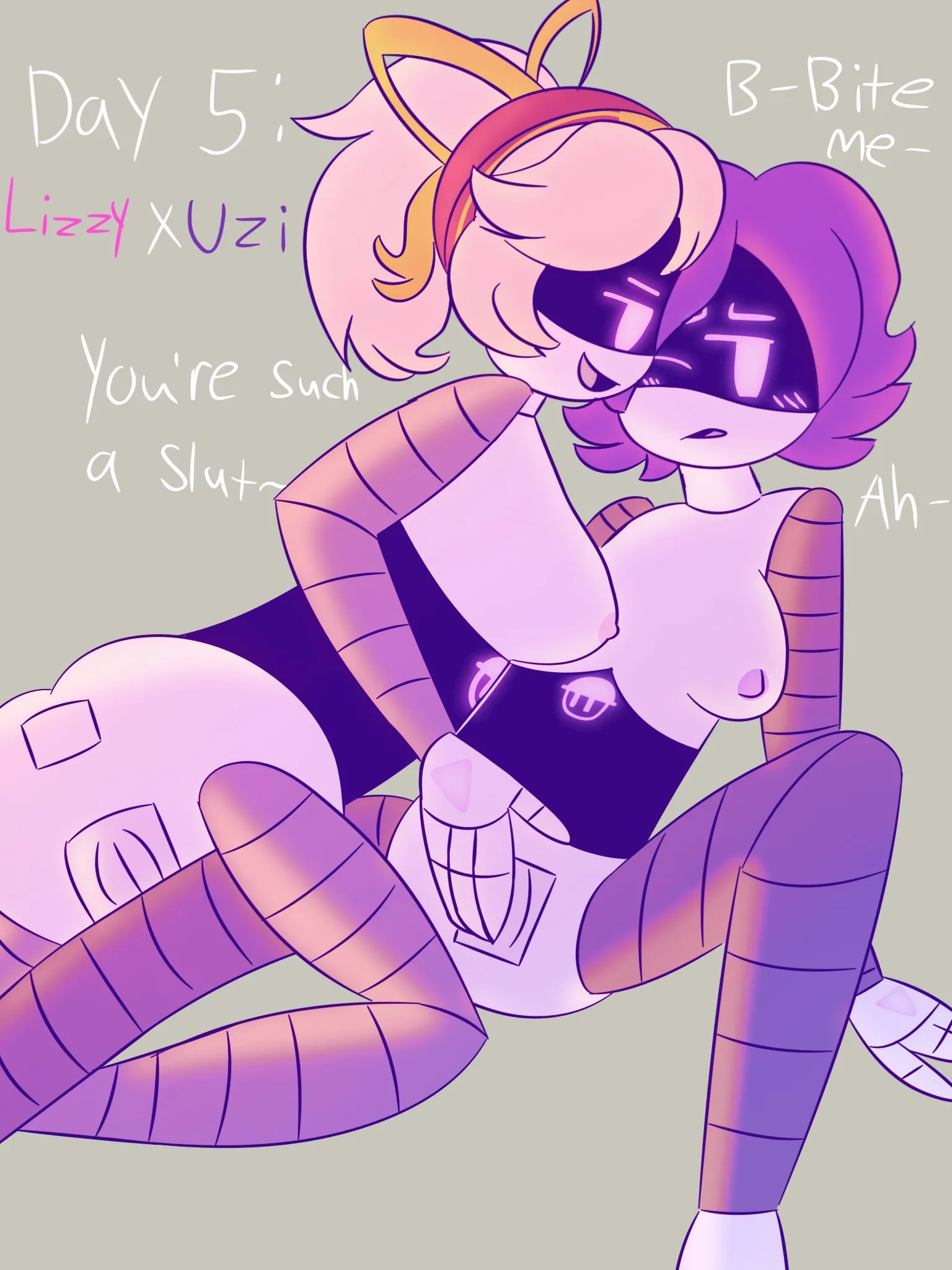 Lizzy (murder drones) — artwork by jasperwazhere