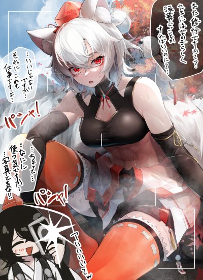 Momiji inubashiri — artwork by sireia round