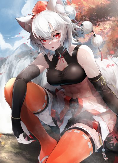 Momiji inubashiri — artwork by sireia round