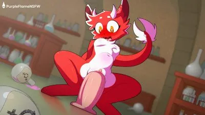 Original character — artwork by purpleflamensfw