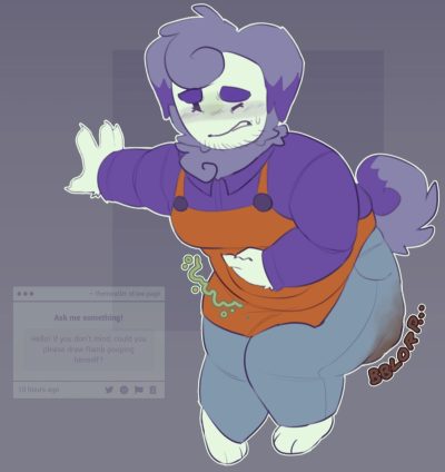 Ramb (deltarune) — artwork by Loaw