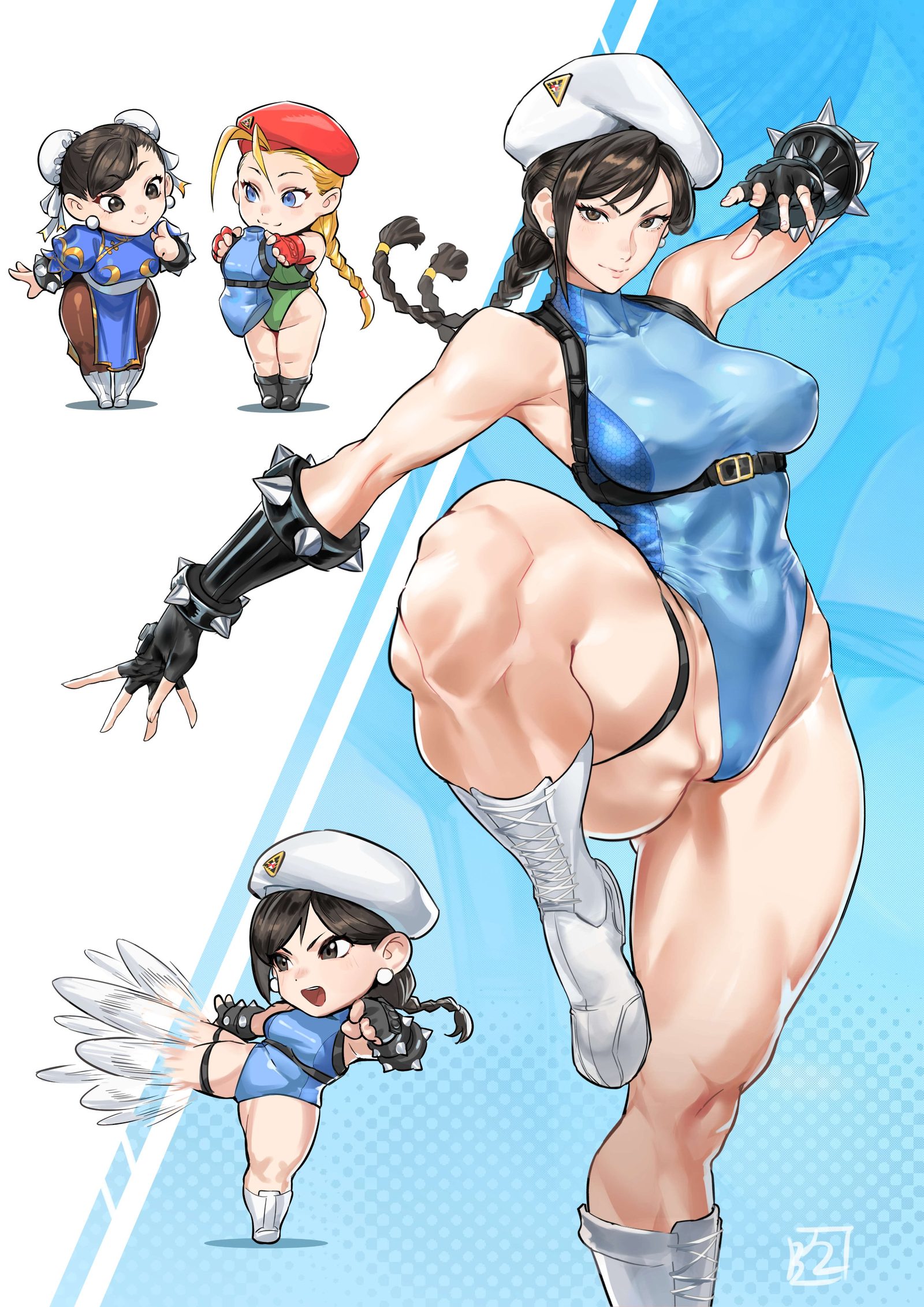 Cammy white — artwork by juaagacgy