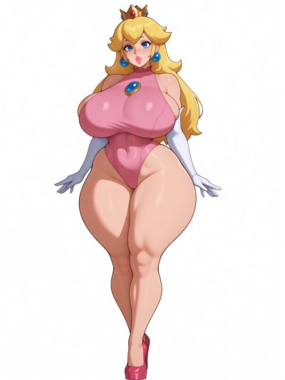 Princess peach — artwork by leaguewaifus