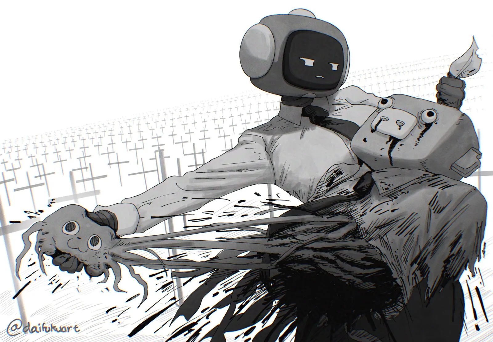 Clyde (discord) — artwork by daifukuart