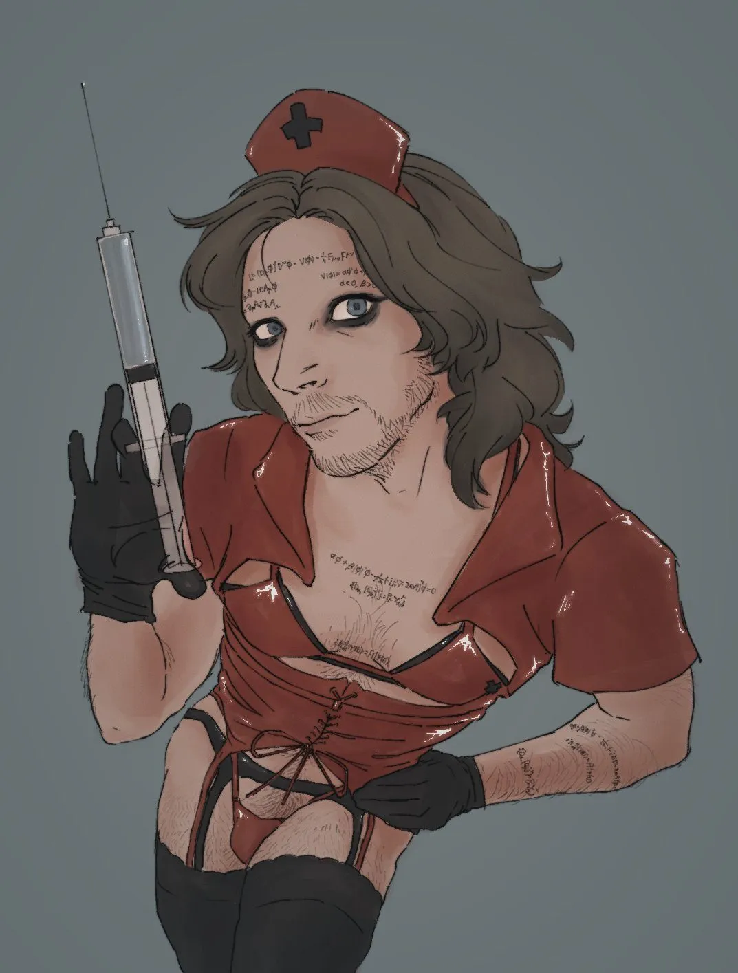Higgs (death stranding) — artwork by holy_cumger