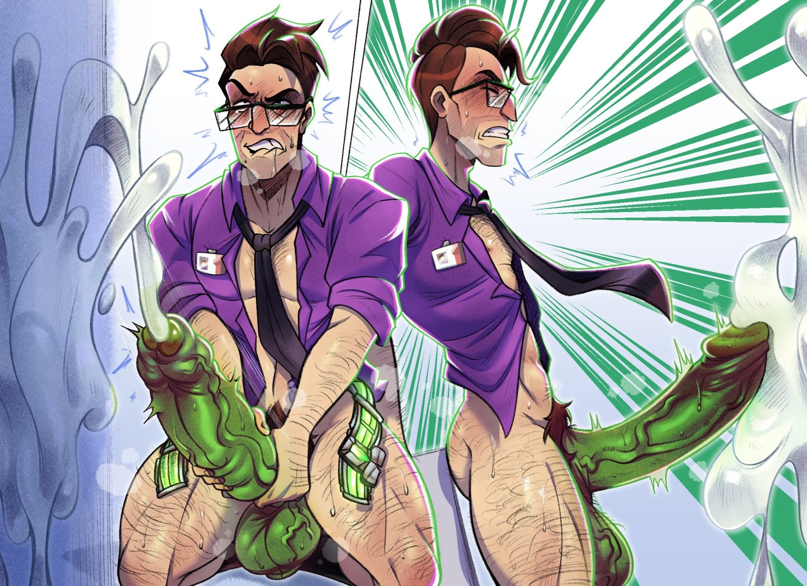 Bruce banner — artwork by mawile123