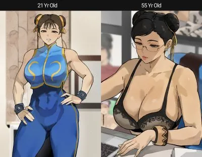 Chun-li — artwork by park ongjol