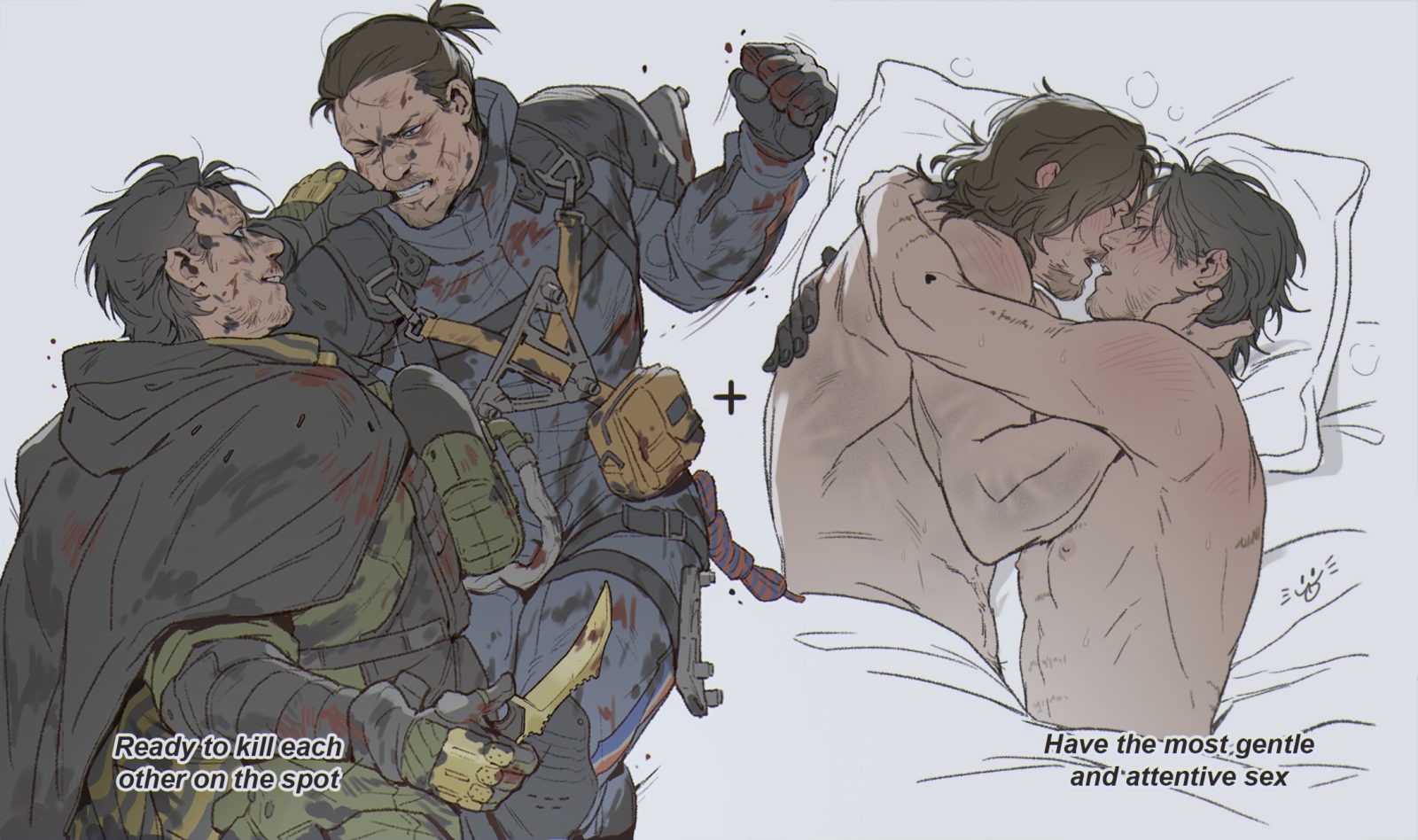 Higgs (death stranding) — artwork by holy_cumger