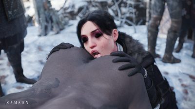Yennefer — artwork by samsonsharem