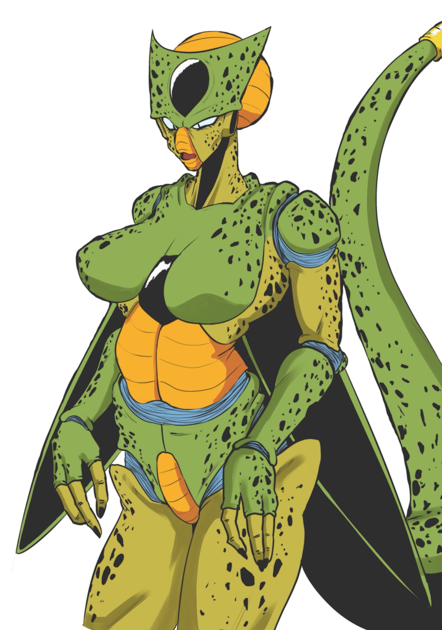 Cell (dragon ball) — artwork by wicho toons