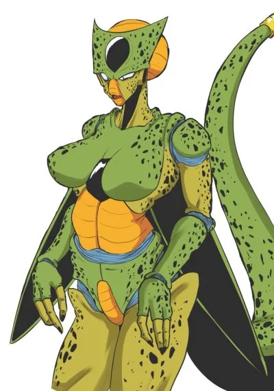 Cell (dragon ball) — artwork by wicho toons