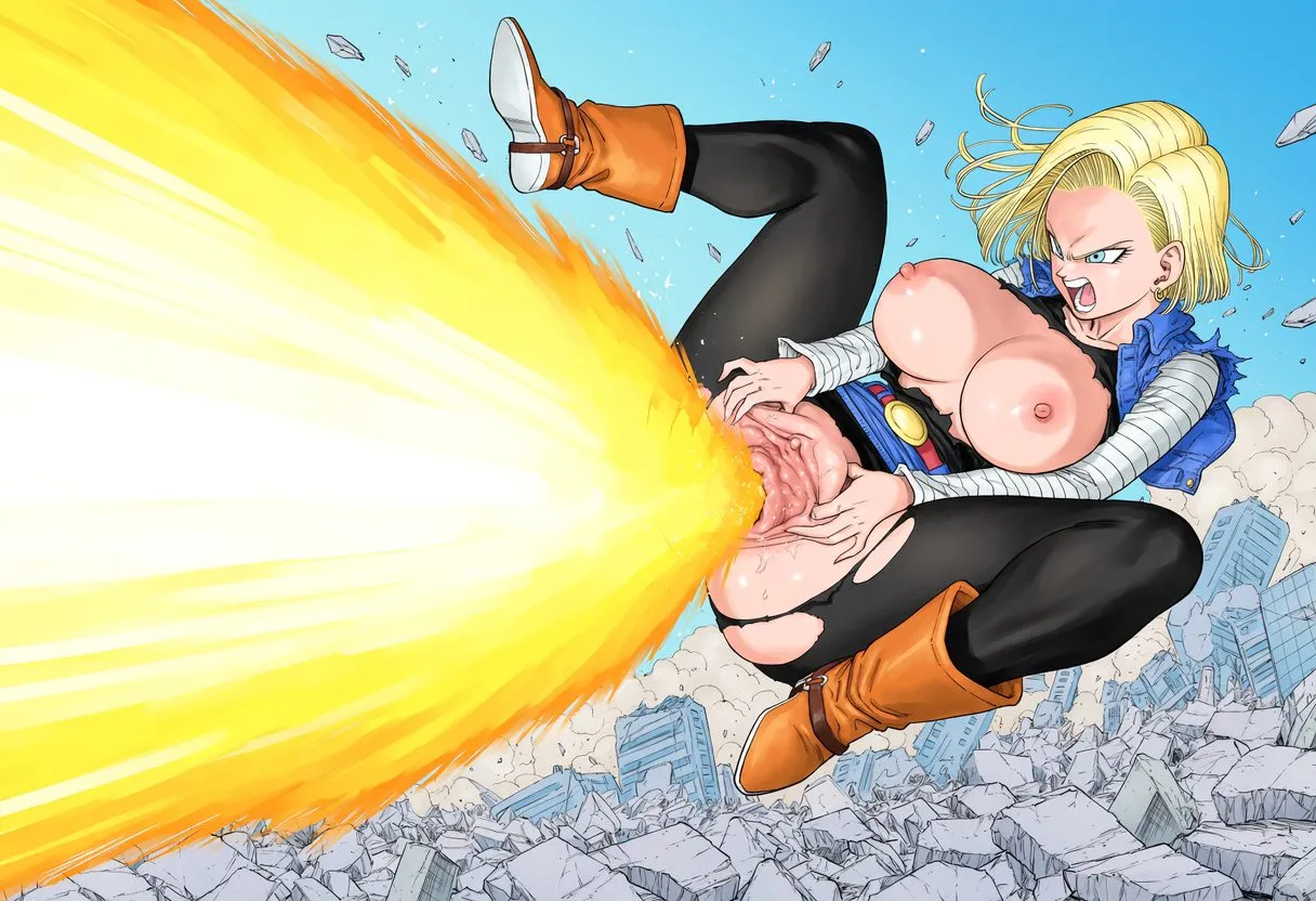 Android 18 — artwork by sy2k