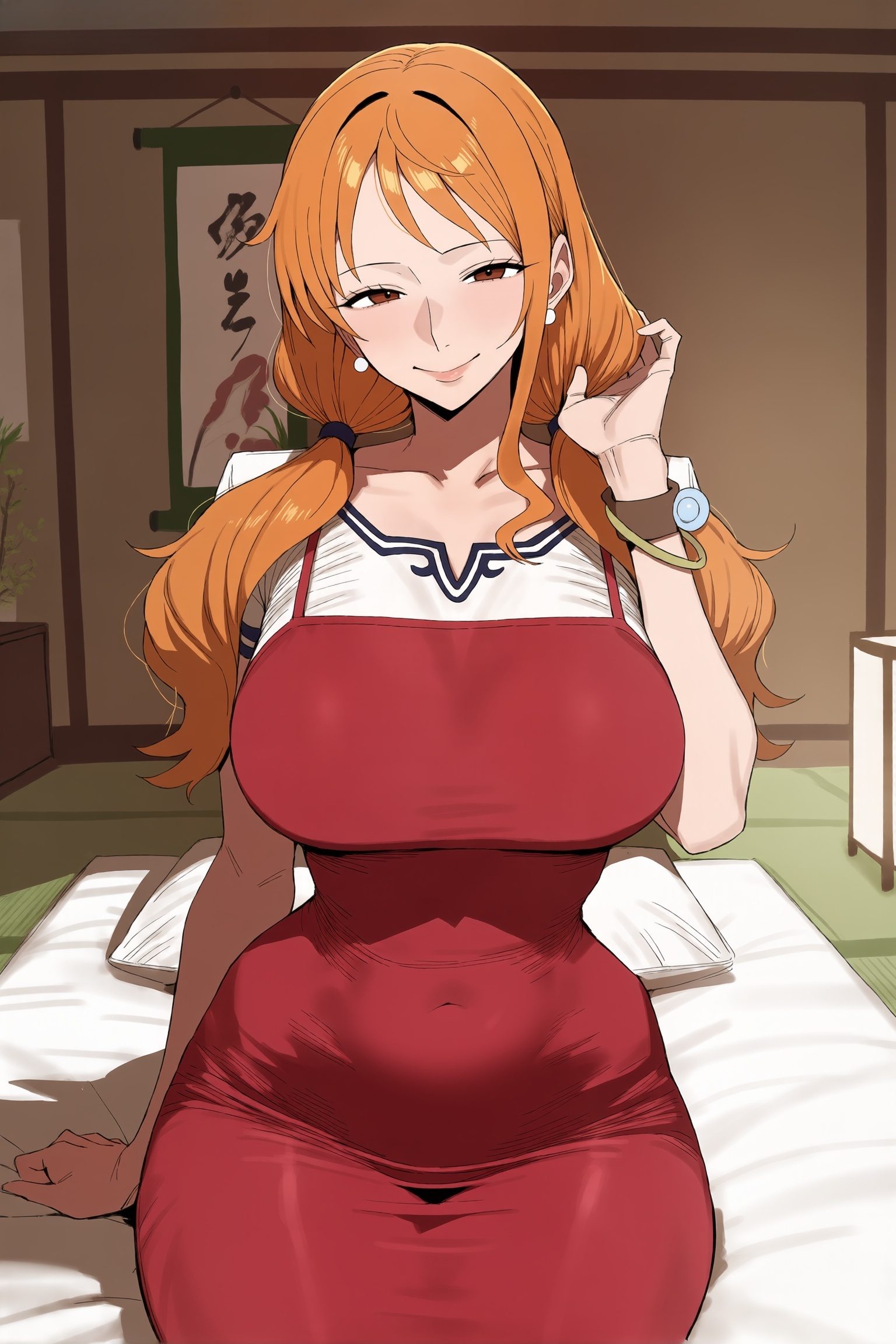 Nami (one piece) — artwork by ecchigallery