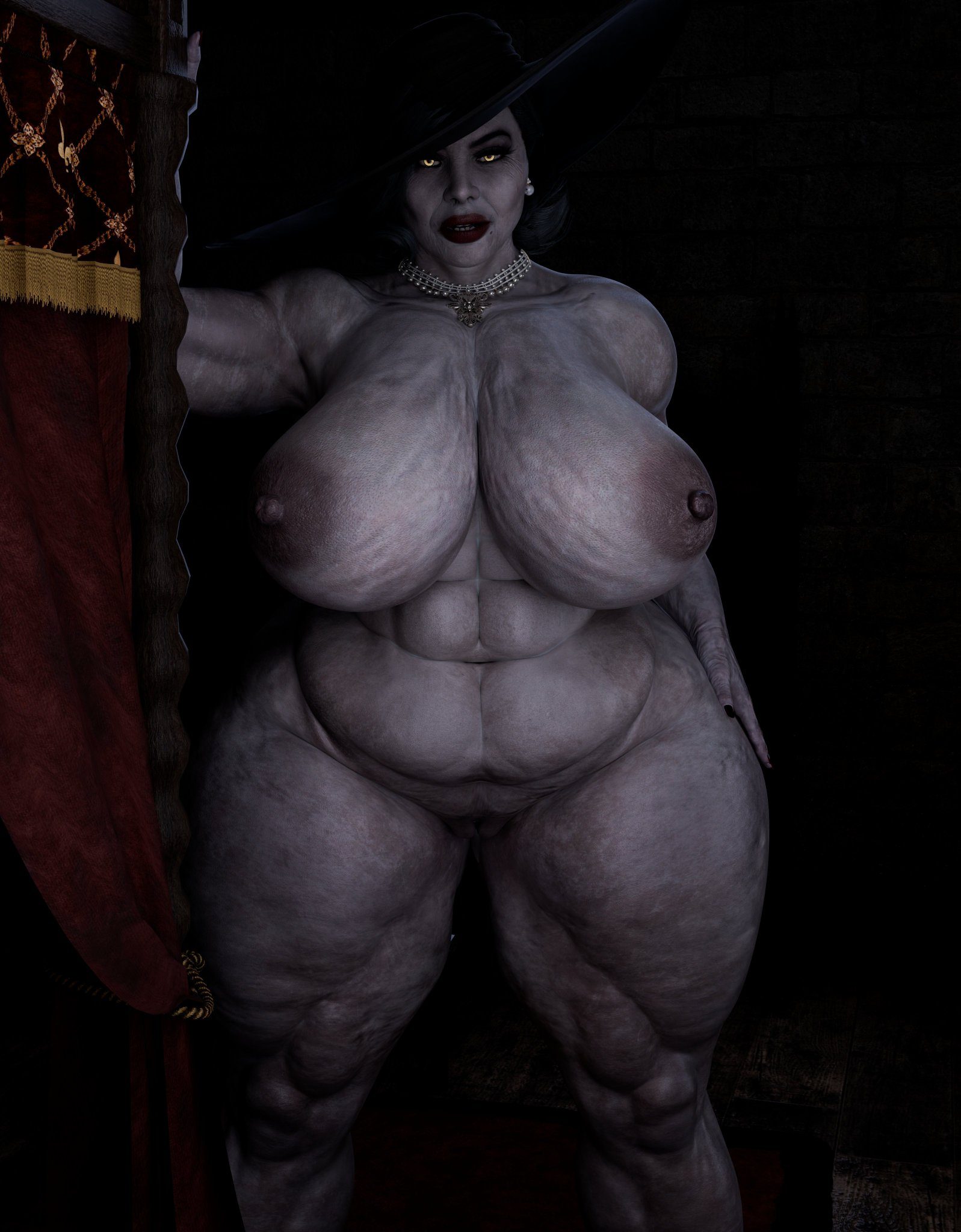 Alcina dimitrescu — artwork by pawgfocus3d