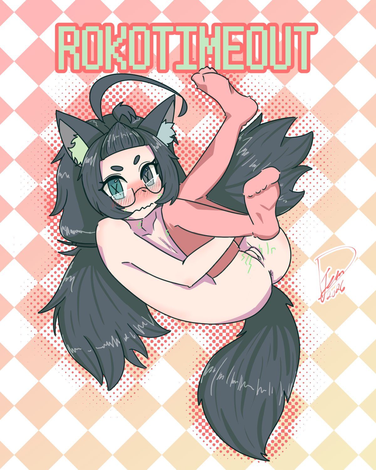 Indie virtual youtuber — artwork by bot