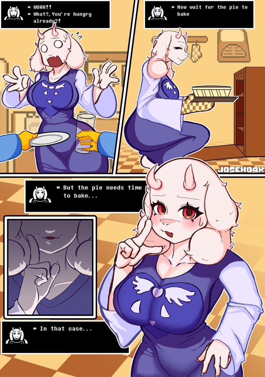Toriel — artwork by josexo4k