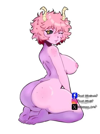 Mina ashido — artwork by nami dibuja