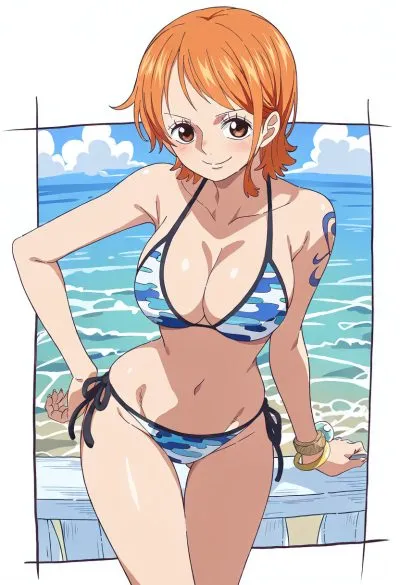 Nami (one piece) — artwork by artist request