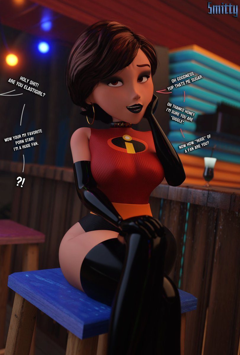 Elastigirl — artwork by smitty34
