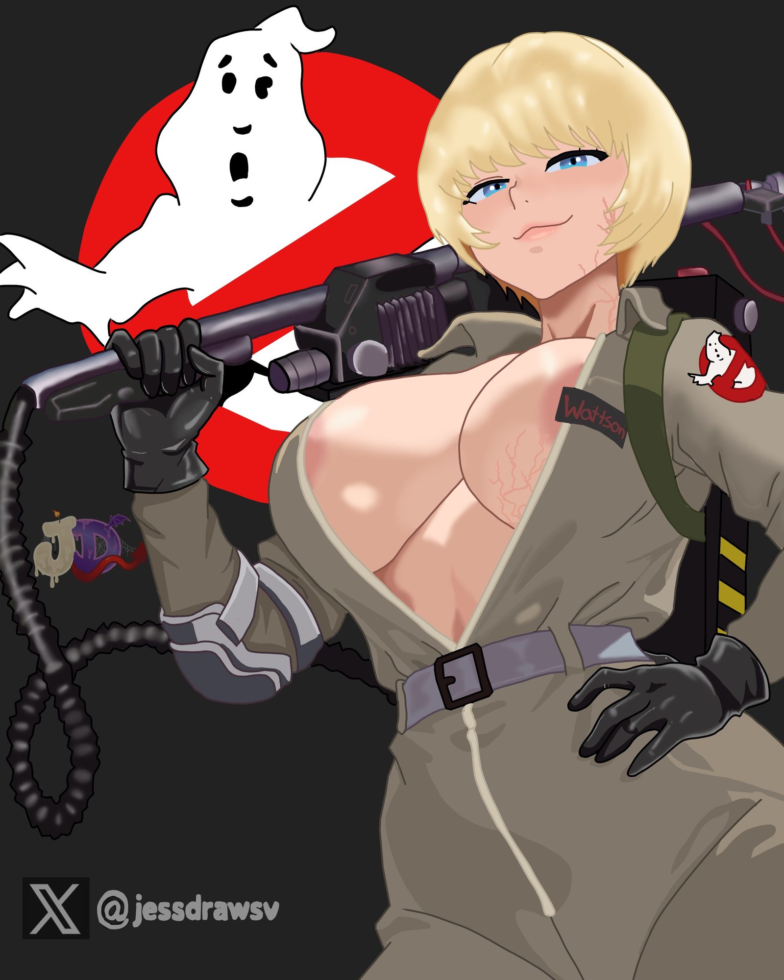 Wattson (apex legends) — artwork by jessdraws
