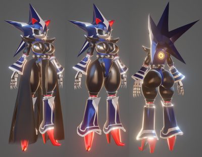 Metal sonic — artwork by coel3d