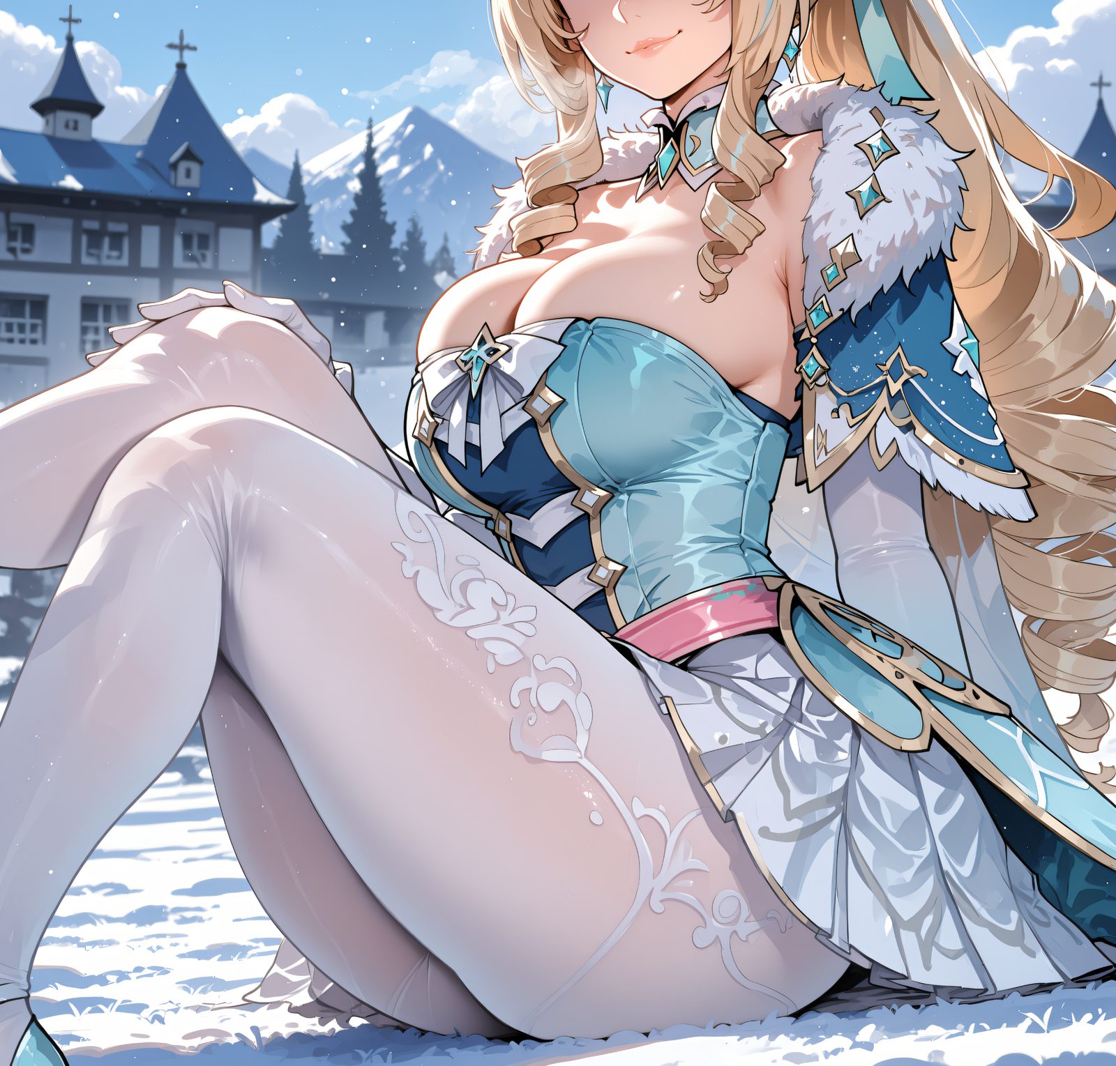 Vesna (genshin impact) — artwork by solarisai