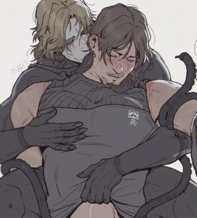 Higgs (death stranding) — artwork by holy_cumger