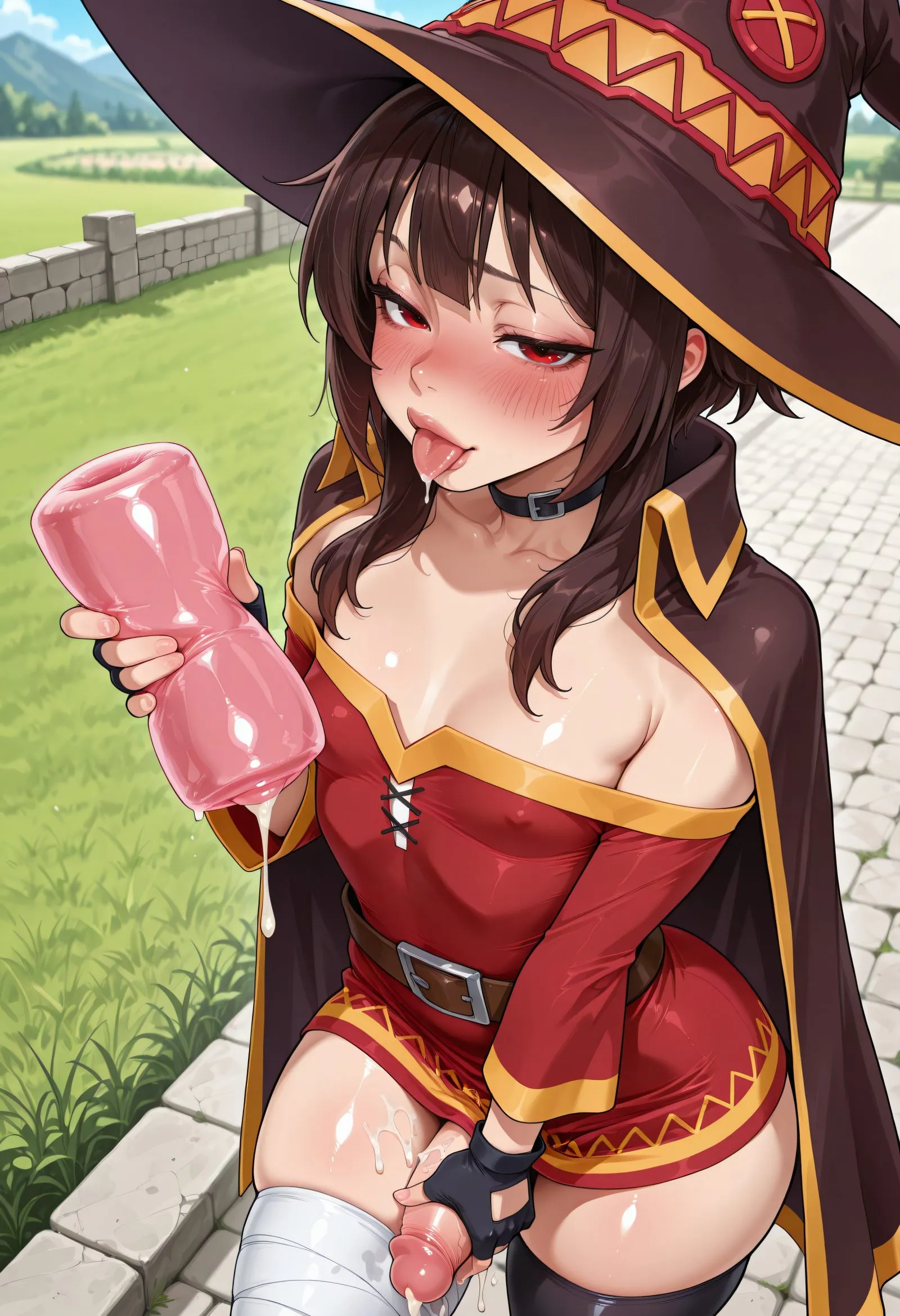 Megumin — artwork by futarush