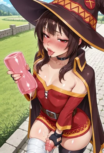 Megumin — artwork by futarush