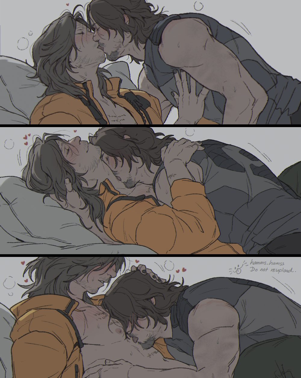 Higgs (death stranding) — artwork by artist request