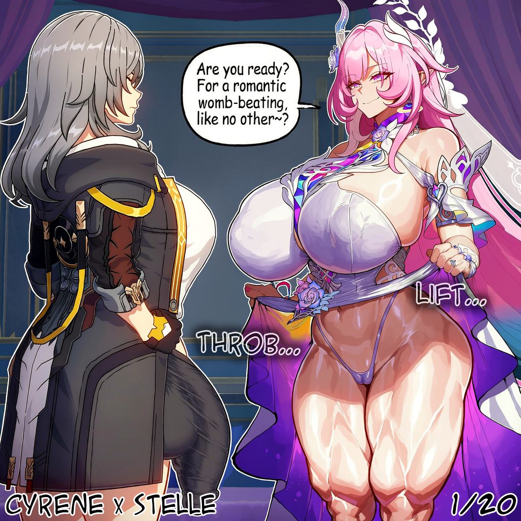 Elysia (honkai impact) — artwork by goonie bear