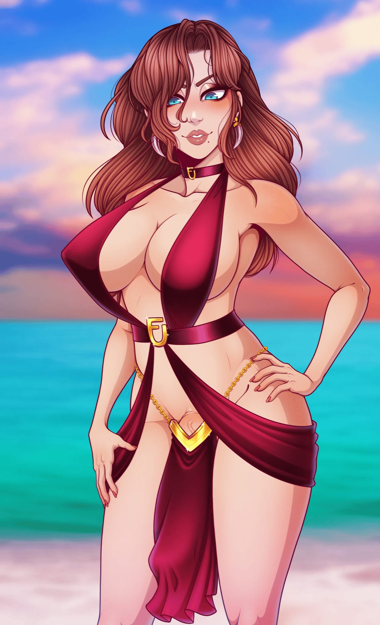 Renee (futadomworld) — artwork by pocki07