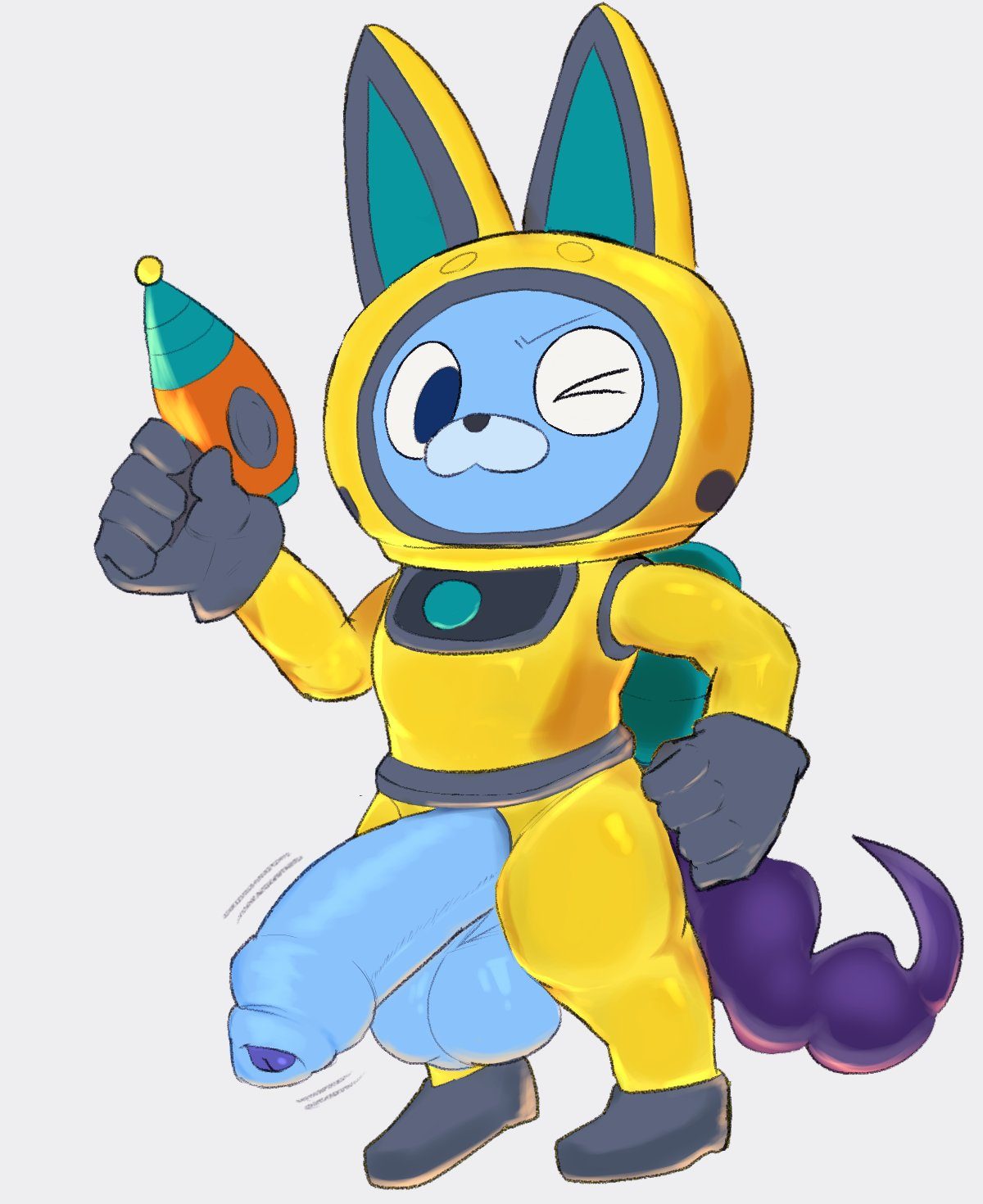 Usapyon (yo-kai watch) — artwork by artist request