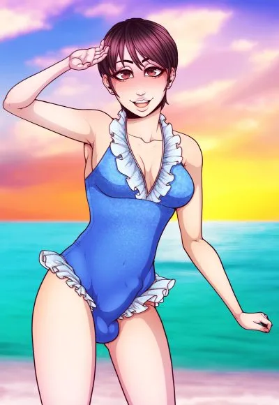 Suni (futadomworld) — artwork by pocki07